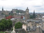 Edinburgh - Ansicht von oben